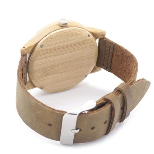 montre en bois bambou bracelet