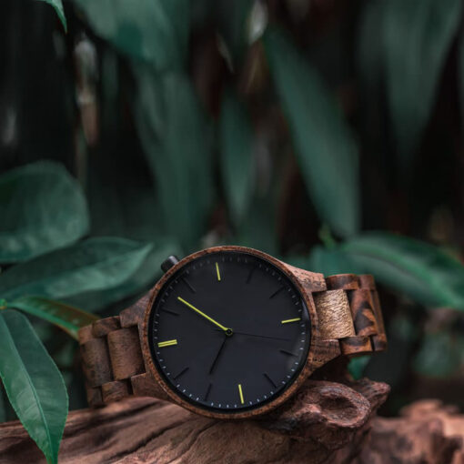 montre en bois osmo serpent nature